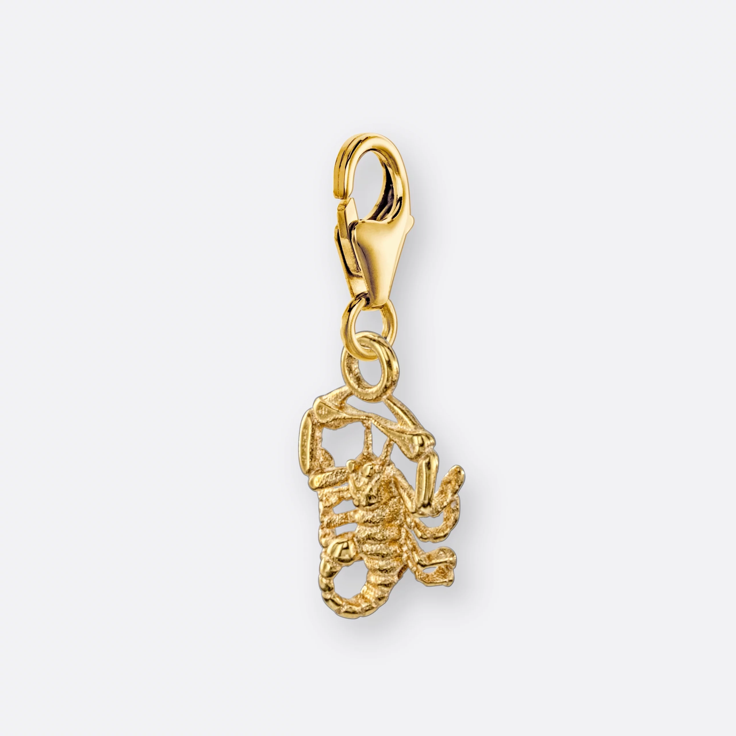 Skorpion Charm, Anhänger klein, 585er Gold 2 Skorpion Charm mit Anhänger klein, Gold, Seite