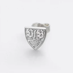 VfB Ohrstecker Wappen aus massivem 925er Silber 3 VfB Ohrstecker Wappen