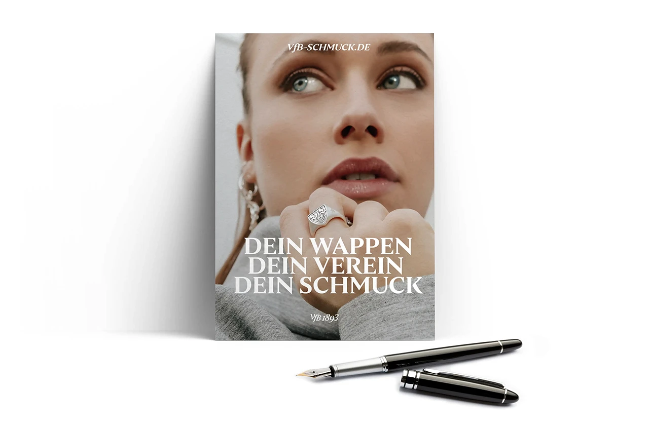 VfB Schmuck Postkarte 14 VfB Schmuck Postkarte