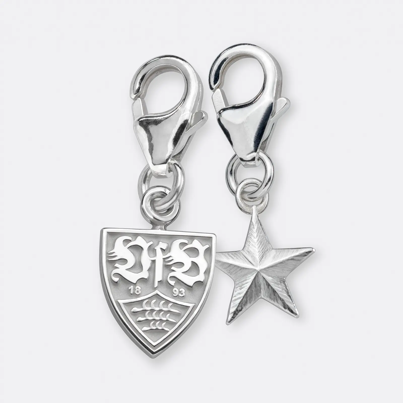 VfB Stuttgart Anhänger Charms mit Wappen und Stern