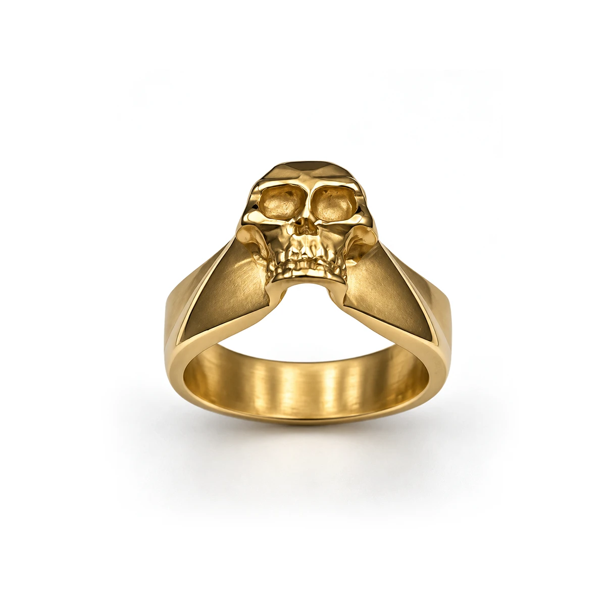 Andreas Reisser – Totenkopf-Ring aus 750er Gold 3 Andreas Reisser – Totenkopf-Ring 750er Gold